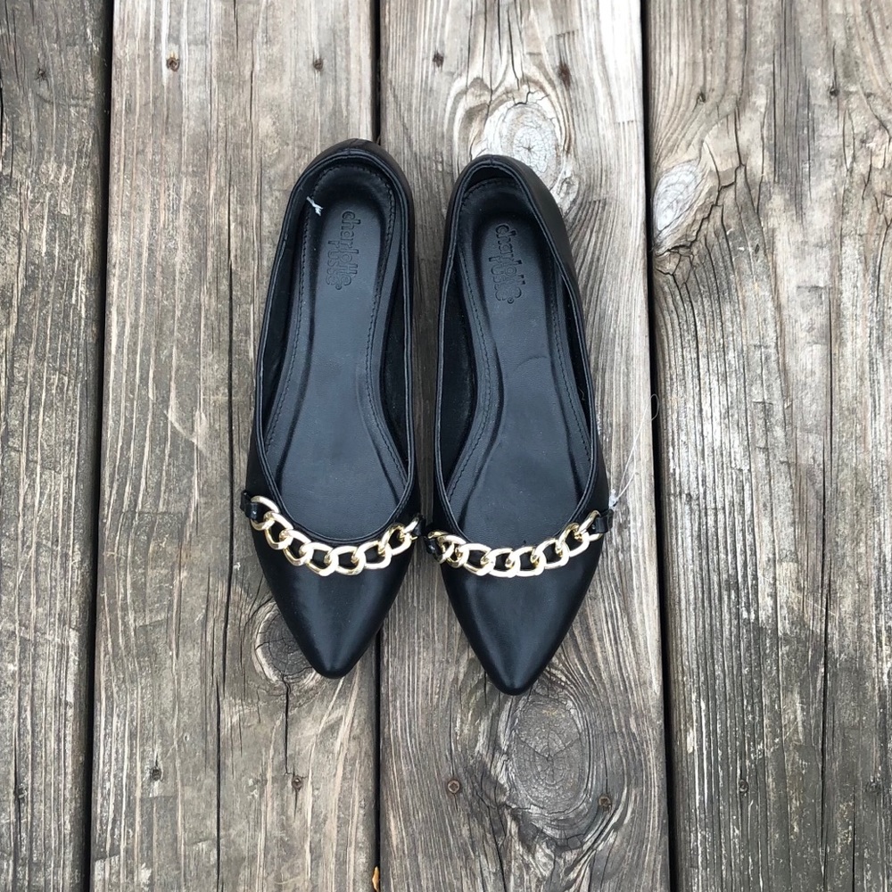 (2/$20) Gold Chain Flats